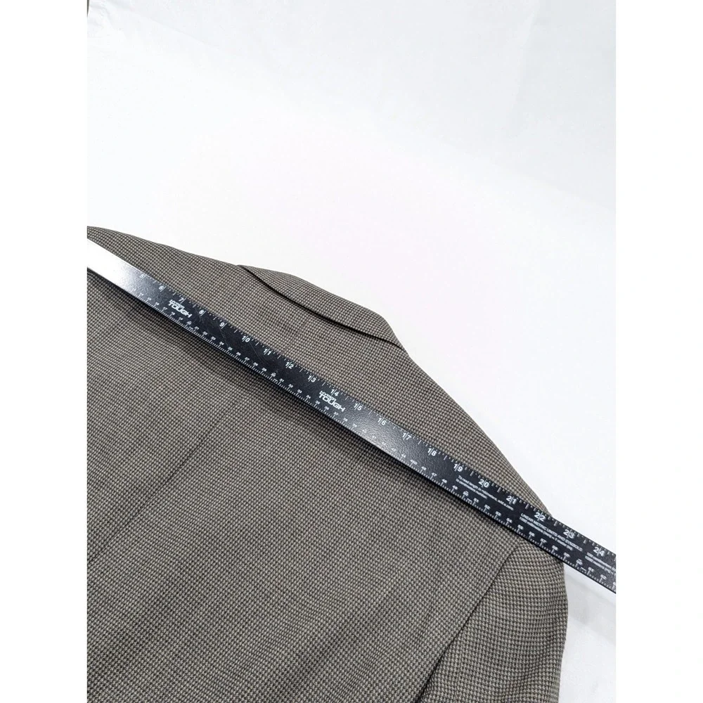 Pronto Uomo Birdseye Blazer Sport Coat Two Button Wool Suit Jacket 54R 54